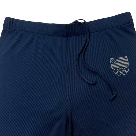 SKIMS Soft Lounge Tank Top + Pants Set Team USA Navy Large - Picture 12 of 16